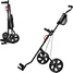 CaddyTek 2-Wheel Deluxe Golf Pull Cart